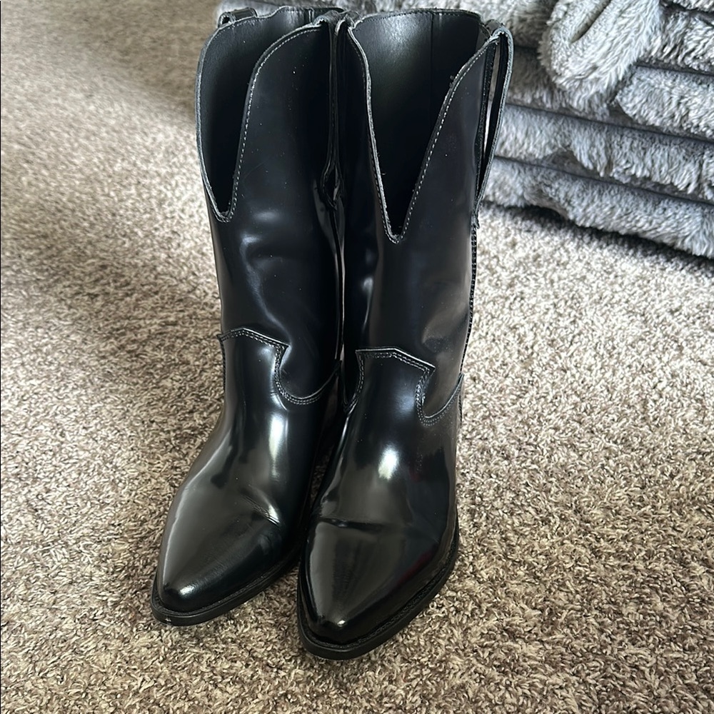 Black RUMOR Steve Madden boots